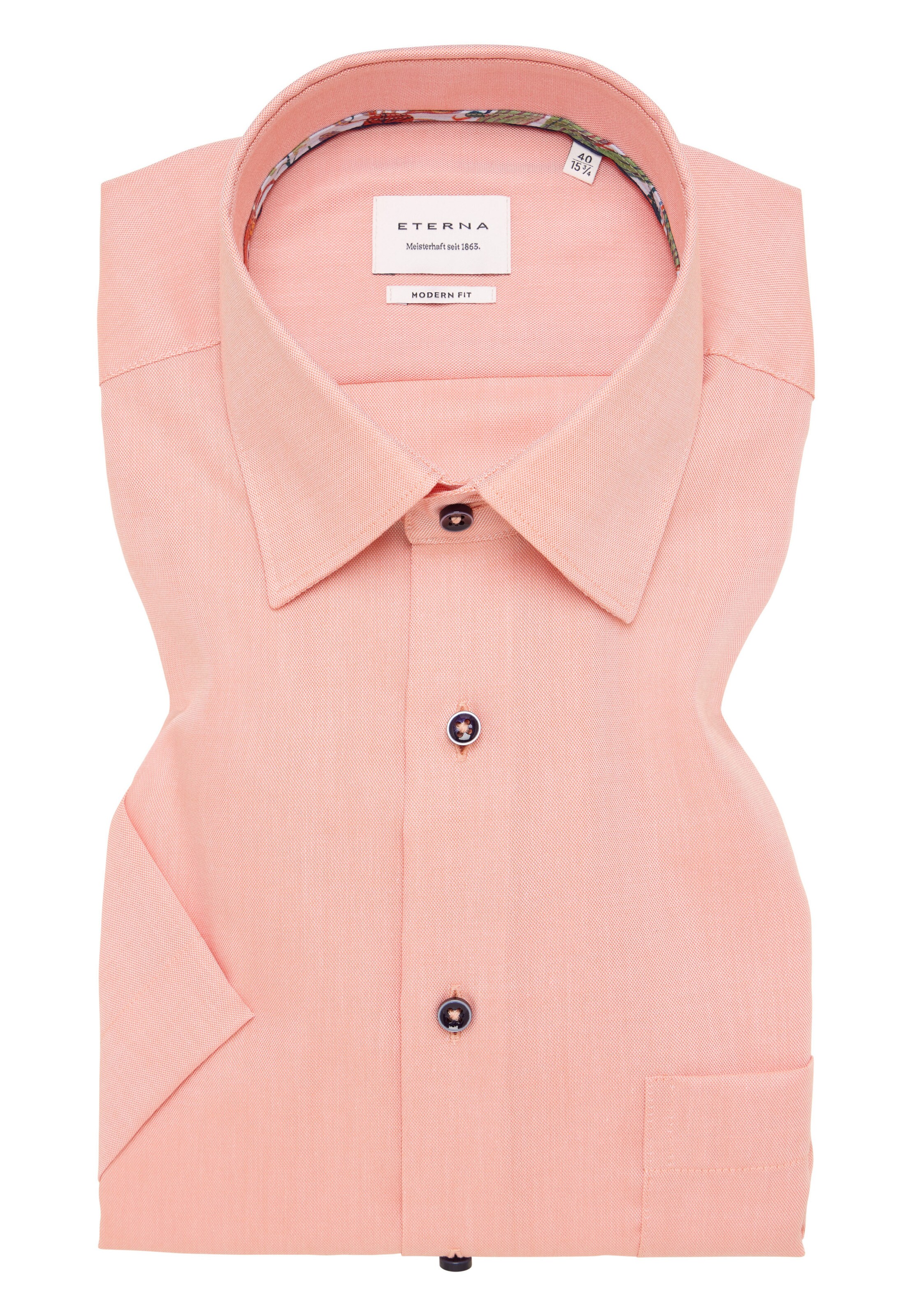 ETERNA Regular fit Overhemd in Oranje