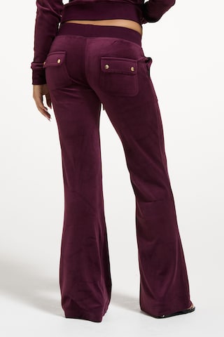 Juicy Couture Bootcut Hose in Rot