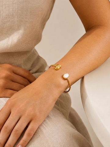 ETNÉE - Pulsera 'Perla' en oro