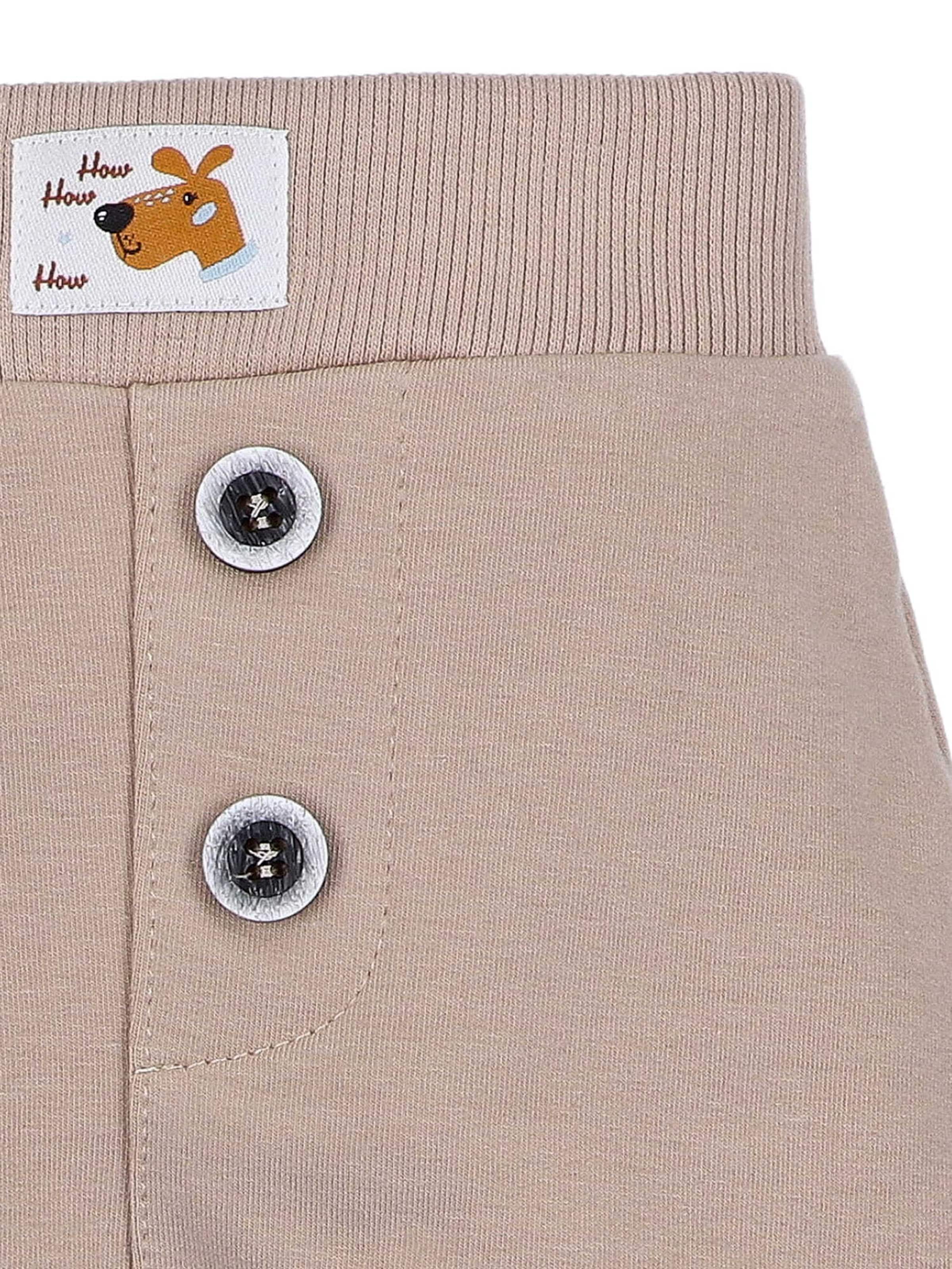 Effilé Pantalon 'Hund' NINI en beige