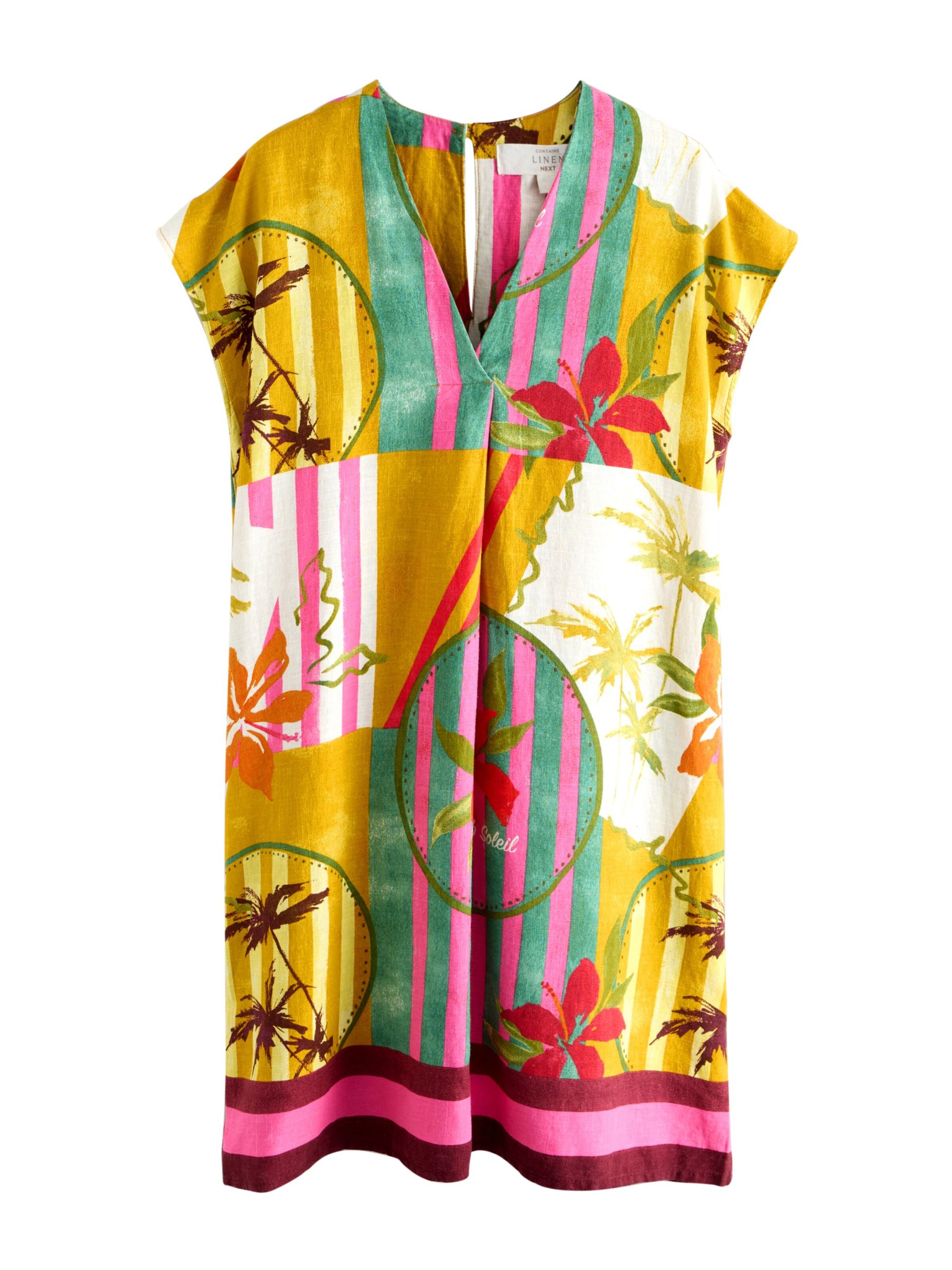Robe d’été Next en jaune : devant