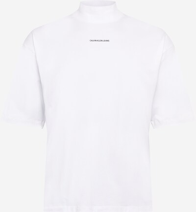 Calvin Klein Jeans Тениска в черно / бяло, Преглед на продукта