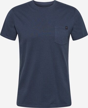 EDWIN Shirt in Blauw: voorkant