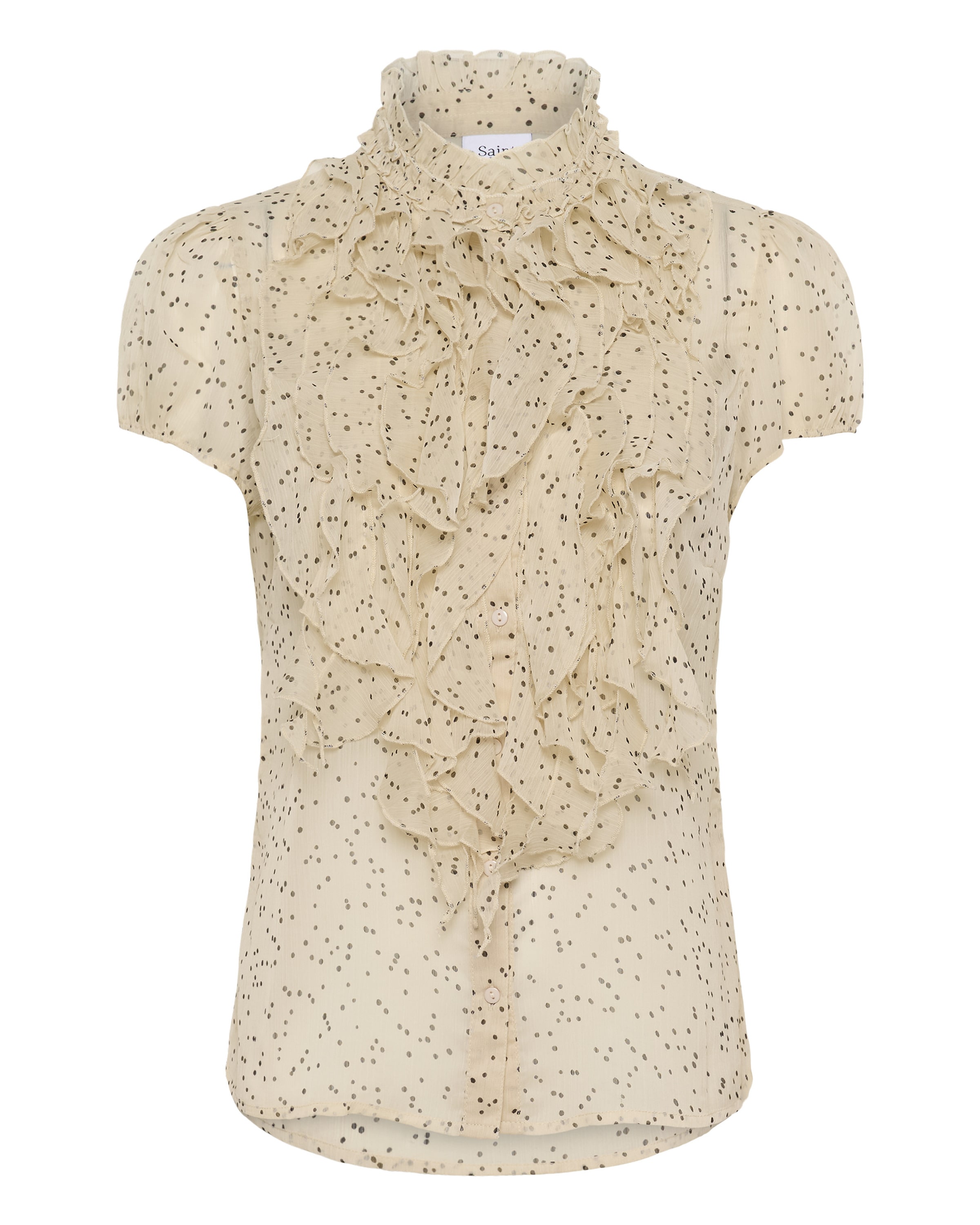 SAINT TROPEZ Blouse 'Lilja' in Cream / Black, Item view