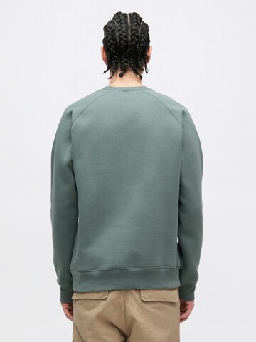 Carhartt WIP Sweatshirt 'Chase' in Groen