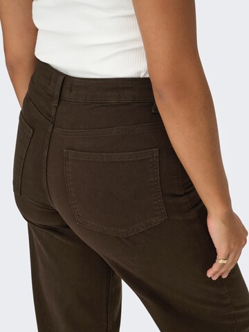 ONLY Wide leg Jeans 'ONLMadison Blush' in Brown