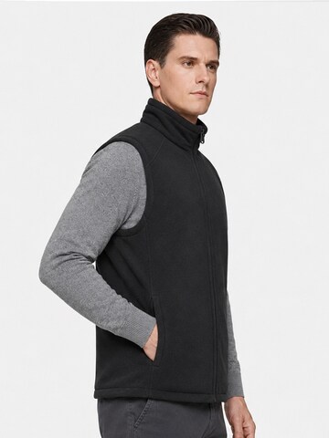 ALLTHEMEN Vest 'Wendekreis' in Black