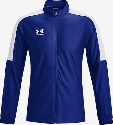 UNDER ARMOUR Sportjas 'Challenger' in Blauw: voorkant