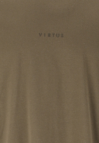 Virtus T-Shirt 'Roake V2' in Braun