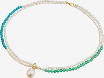 Valero Pearls Ketting in Wit: voorkant