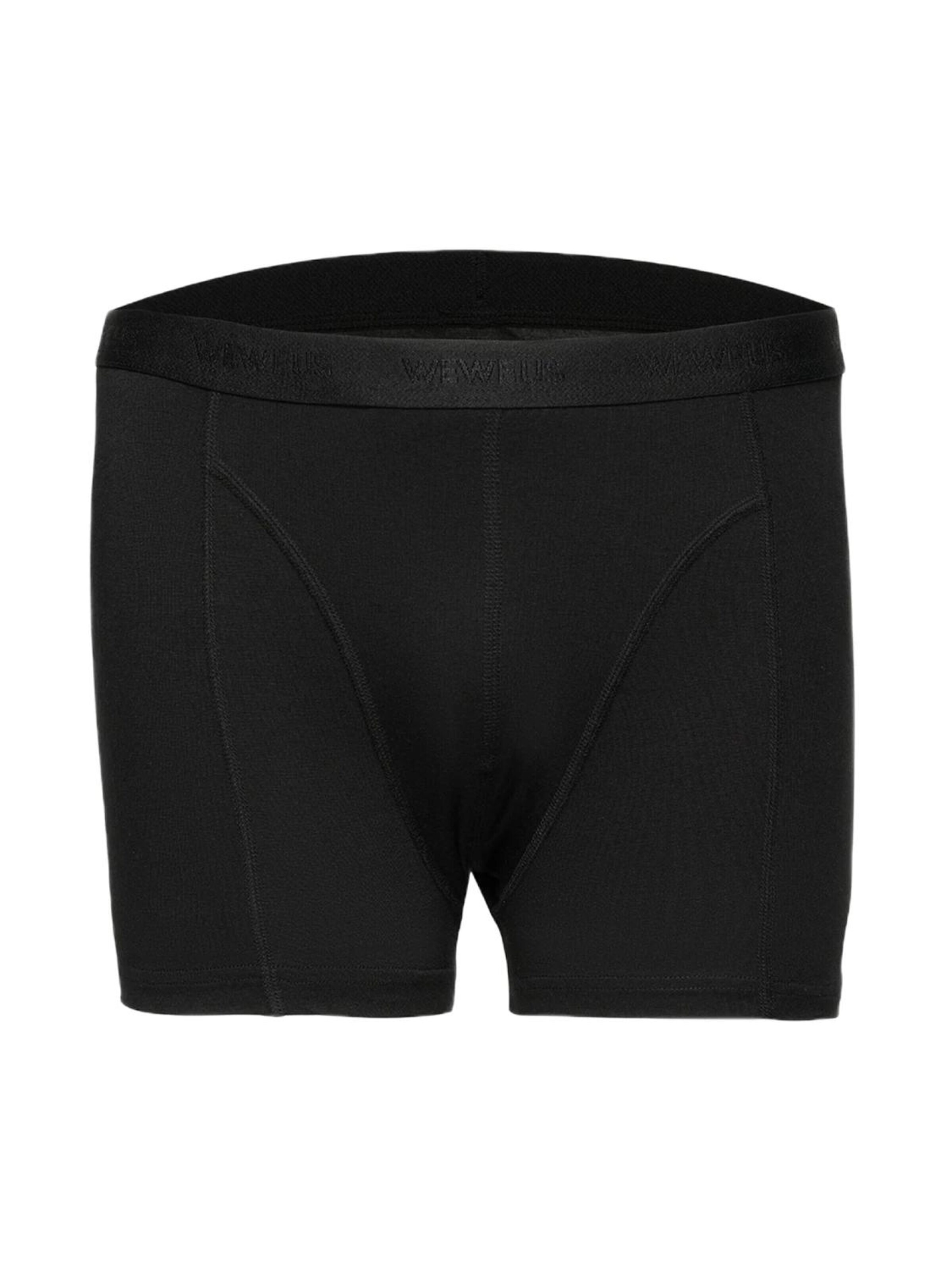 Weweus Board shorts in Black: front