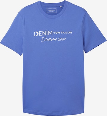 TOM TAILOR DENIM Bluser & t-shirts i blå: forside