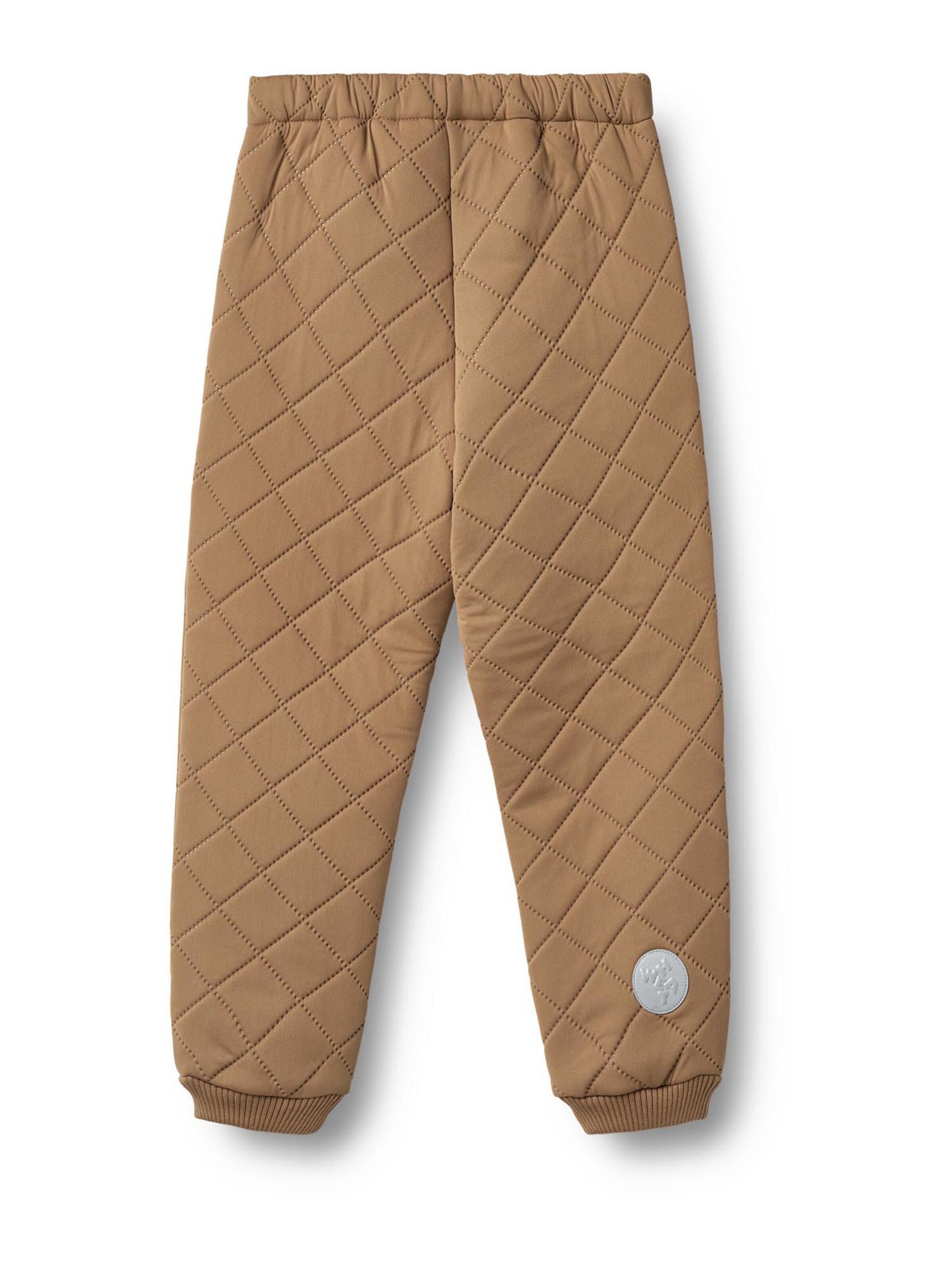 WHEAT Tapered Functionele broek 'Alex' in Bruin