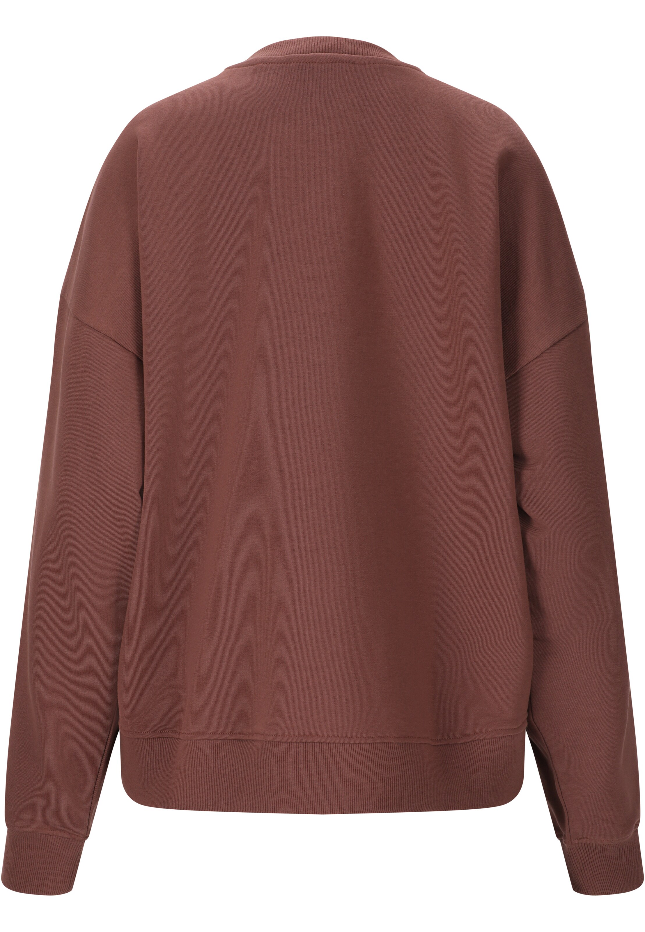 NOU Sweatshirt 'Vacay' in Brown