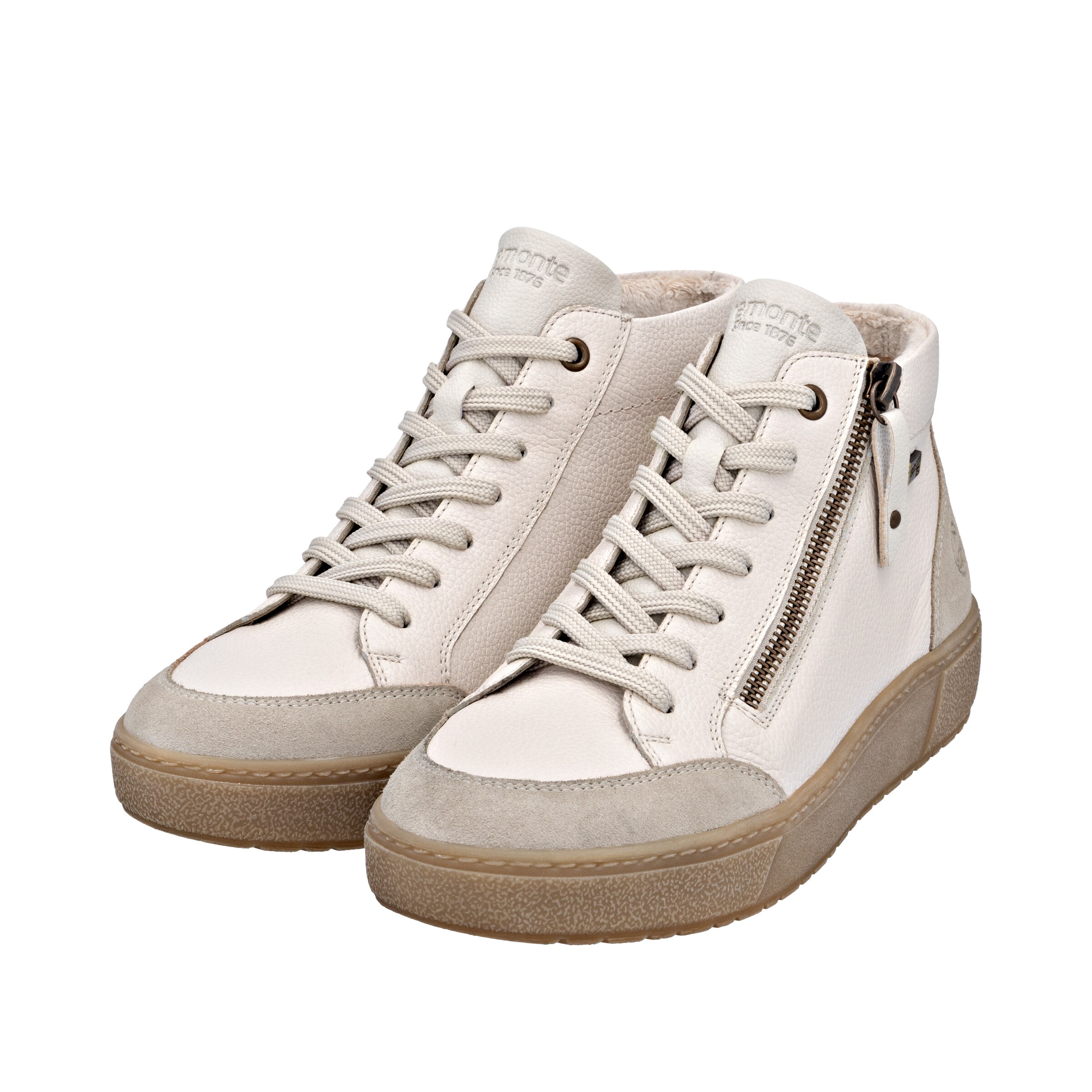 Bottines à lacets REMONTE en blanc