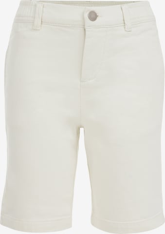 Pantalon WE Fashion en blanc : devant