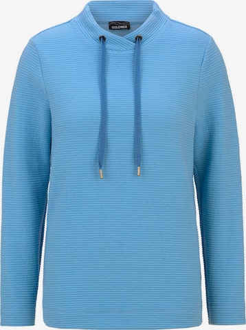 Sweat-shirt Goldner en bleu : devant