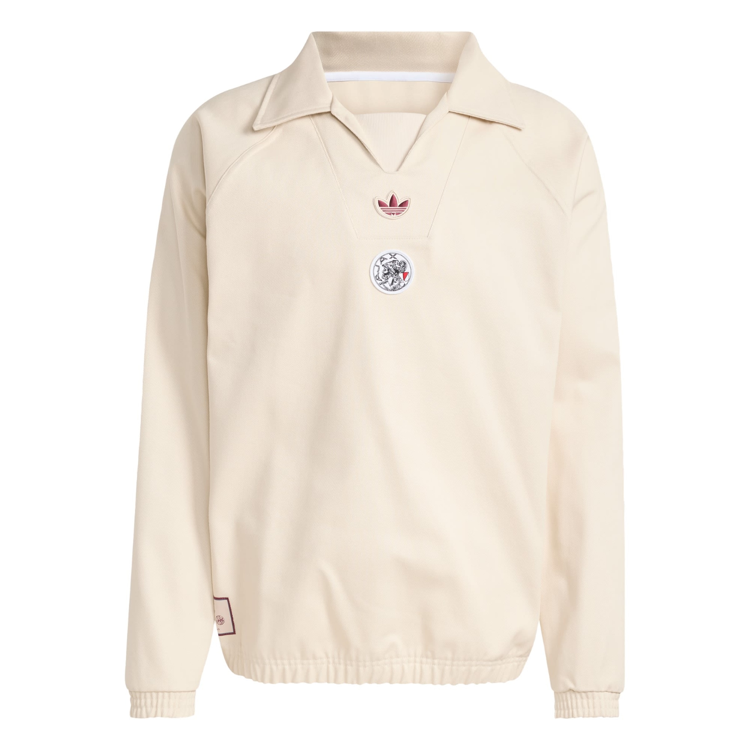 ADIDAS ORIGINALS - Camiseta 'Ajax Terrace Icons' en beige: frente