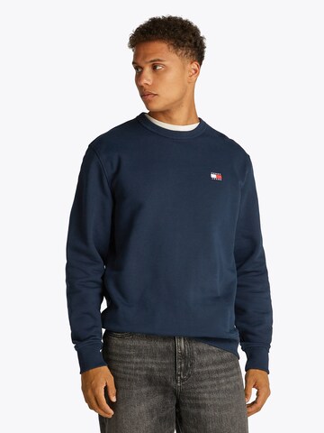 Tommy Jeans - Sweatshirt em azul: frente