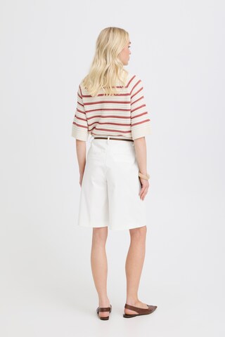 b.young Regular Pleat-Front Pants 'BYDays' in White