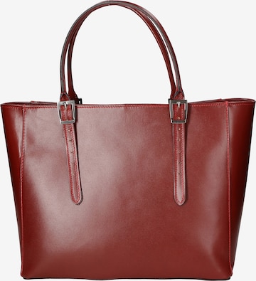 faina Shopper in Red: front