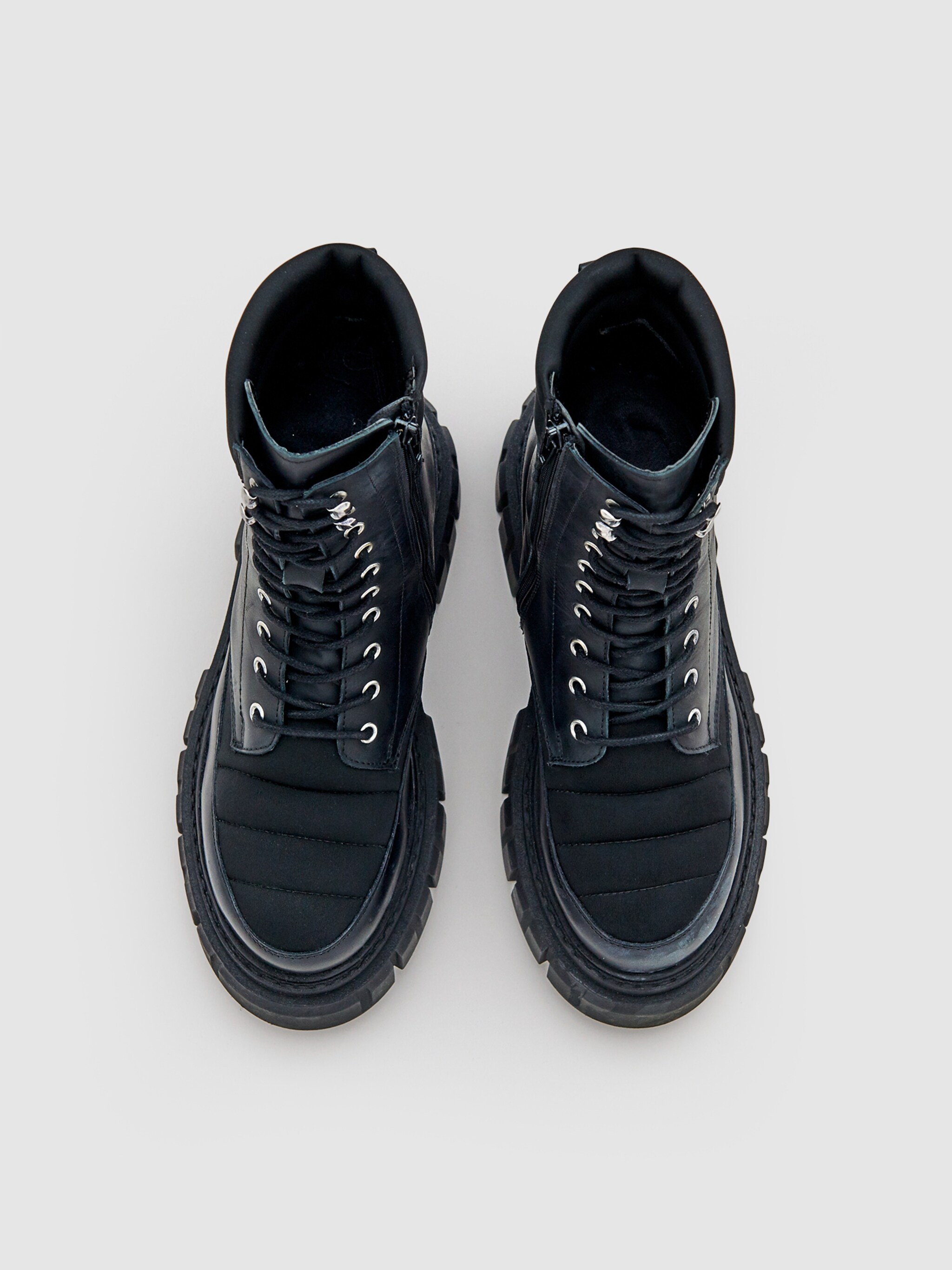 EDITED Producten Veterlaarsjes 'Wesley' Zwart