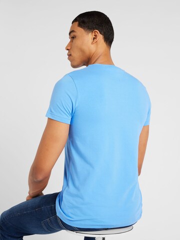 TOMMY HILFIGER Slim Fit T-Shirt in Blau