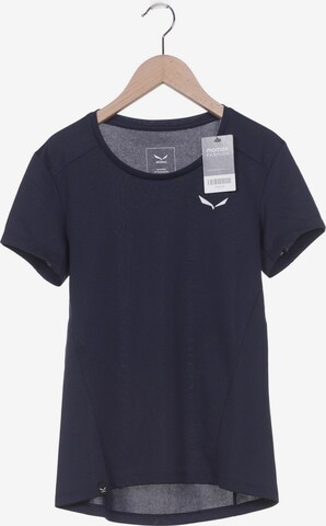 SALEWA T-Shirt S in Blau: predná strana