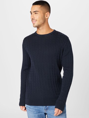 Pullover di Jack's in blu: frontale