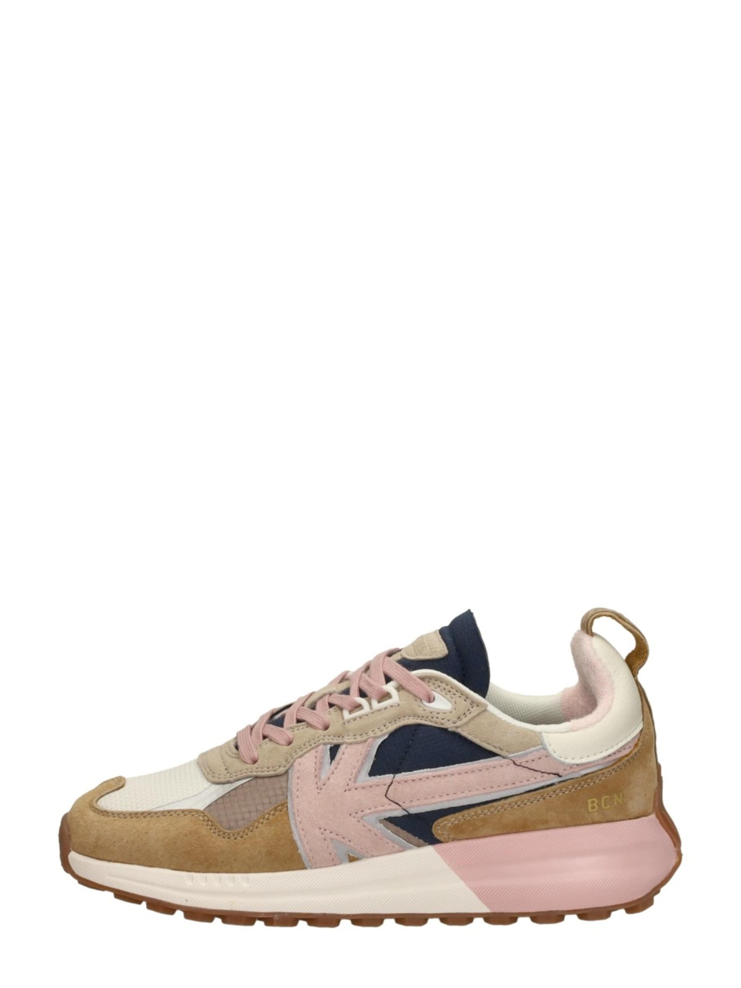 Kaotiko Sneakers laag 'Detroit' in Beige: voorkant