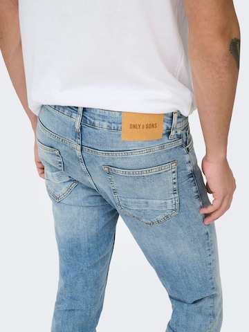 Only & Sons Baggy Jeans 'loom' in Blauw