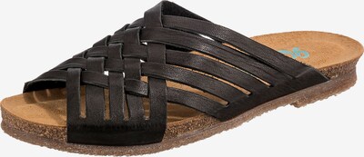 Greenova Pantolette ' Porto ' in schwarz, Produktansicht