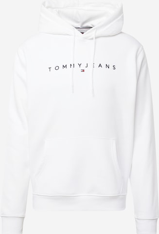 Tommy Jeans Sweatshirt in White: front