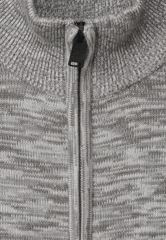 Street One MEN Knit Cardigan in Grey