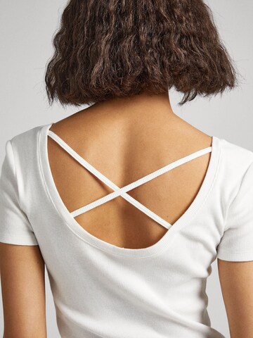 Pepe Jeans Tričko 'BABETTE' - Biela