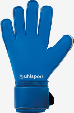 UHLSPORT Athletic Gloves in Blue