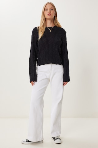 Happiness İstanbul Pullover in Schwarz