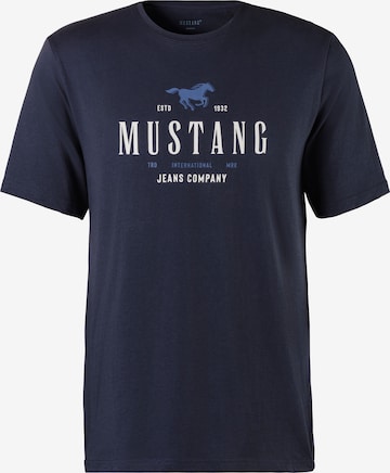 MUSTANG Shirt in Blue: front