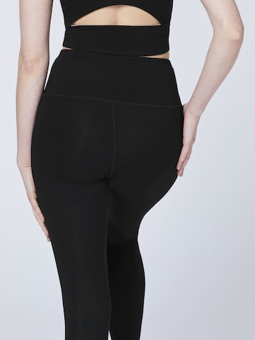 Detto Fatto Slimfit Leggings in Schwarz