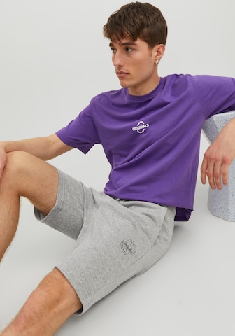 JACK & JONES - Regular Calças 'Shark' em cinzento