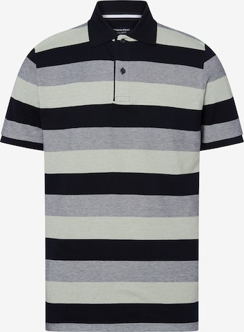 Andrew James Poloshirt in Blau: Vorderseite