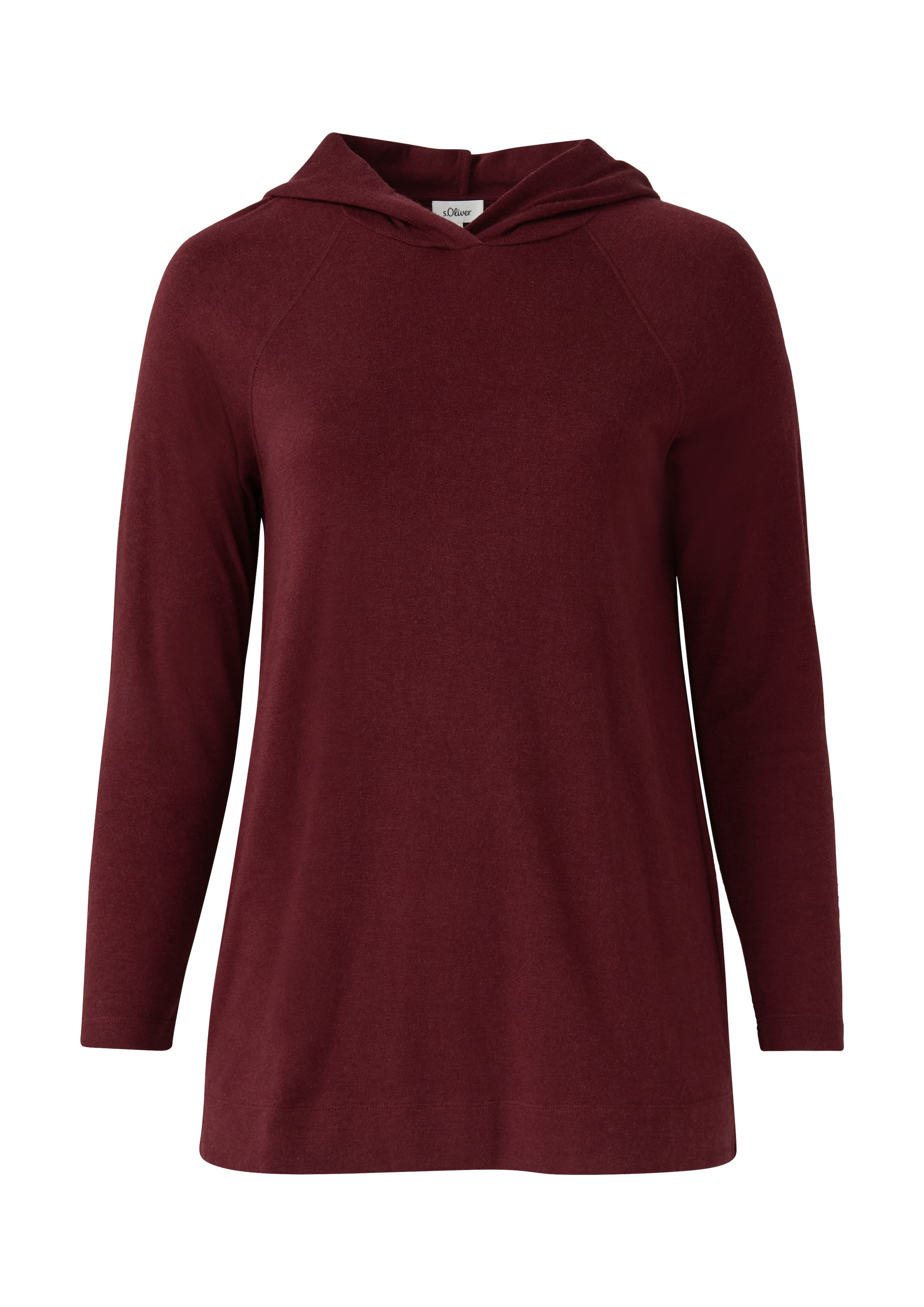 s.Oliver Sweatshirt in Rood: voorkant