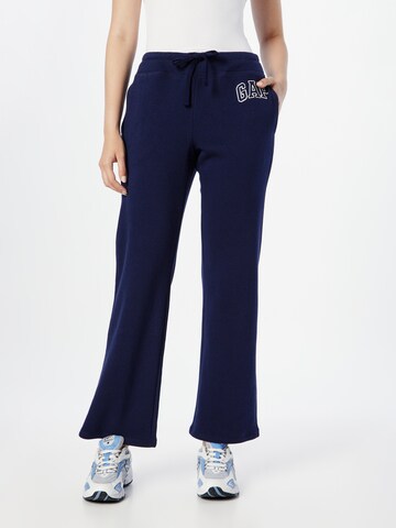 GAP Boot cut Trousers in Blue: front