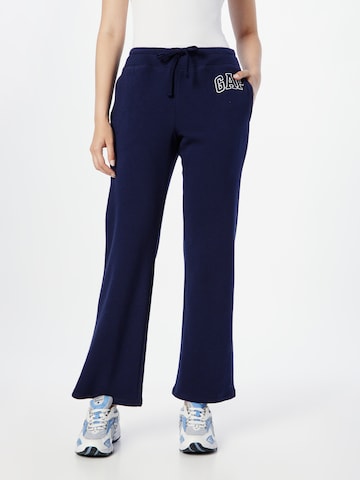 Bootcut Pantaloni di GAP in blu: frontale