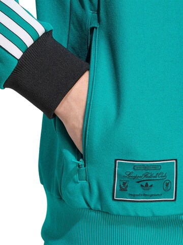 ADIDAS PERFORMANCE - Sudadera con cremallera deportiva 'Liverpool FC' en verde