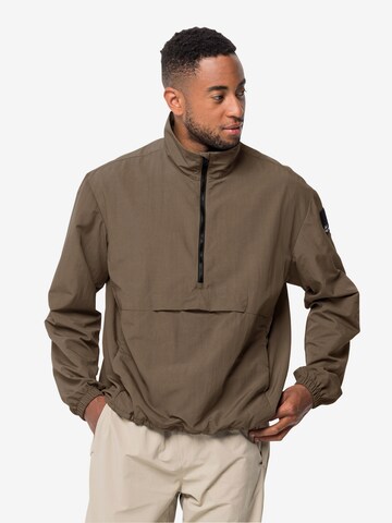 JACK WOLFSKIN Outdoor jacket in Brown: front