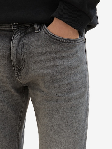 TOM TAILOR DENIM Slimfit Jeans 'Piers' in Grijs
