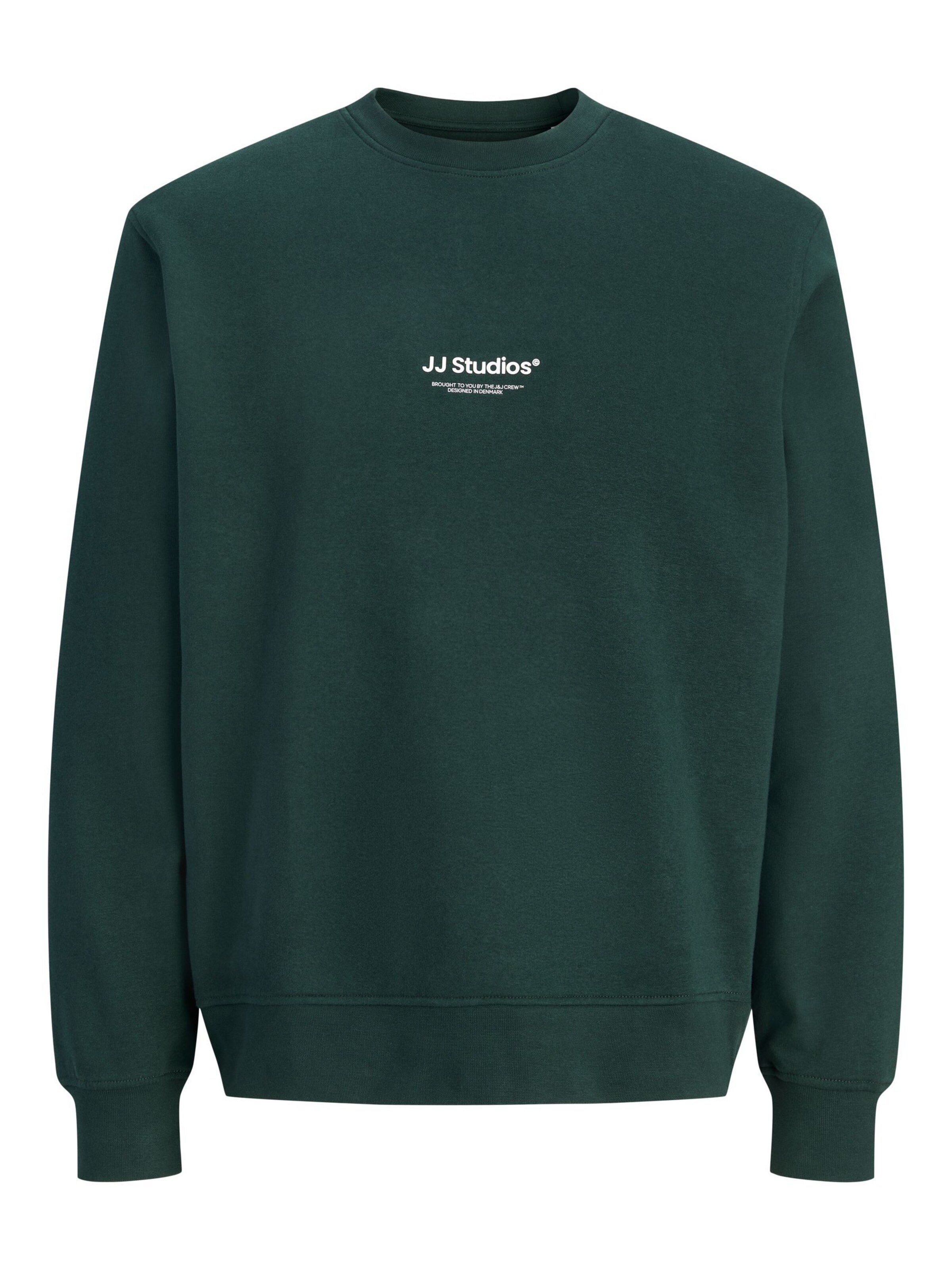 Felpa di Jack & Jones Plus in blu: frontale