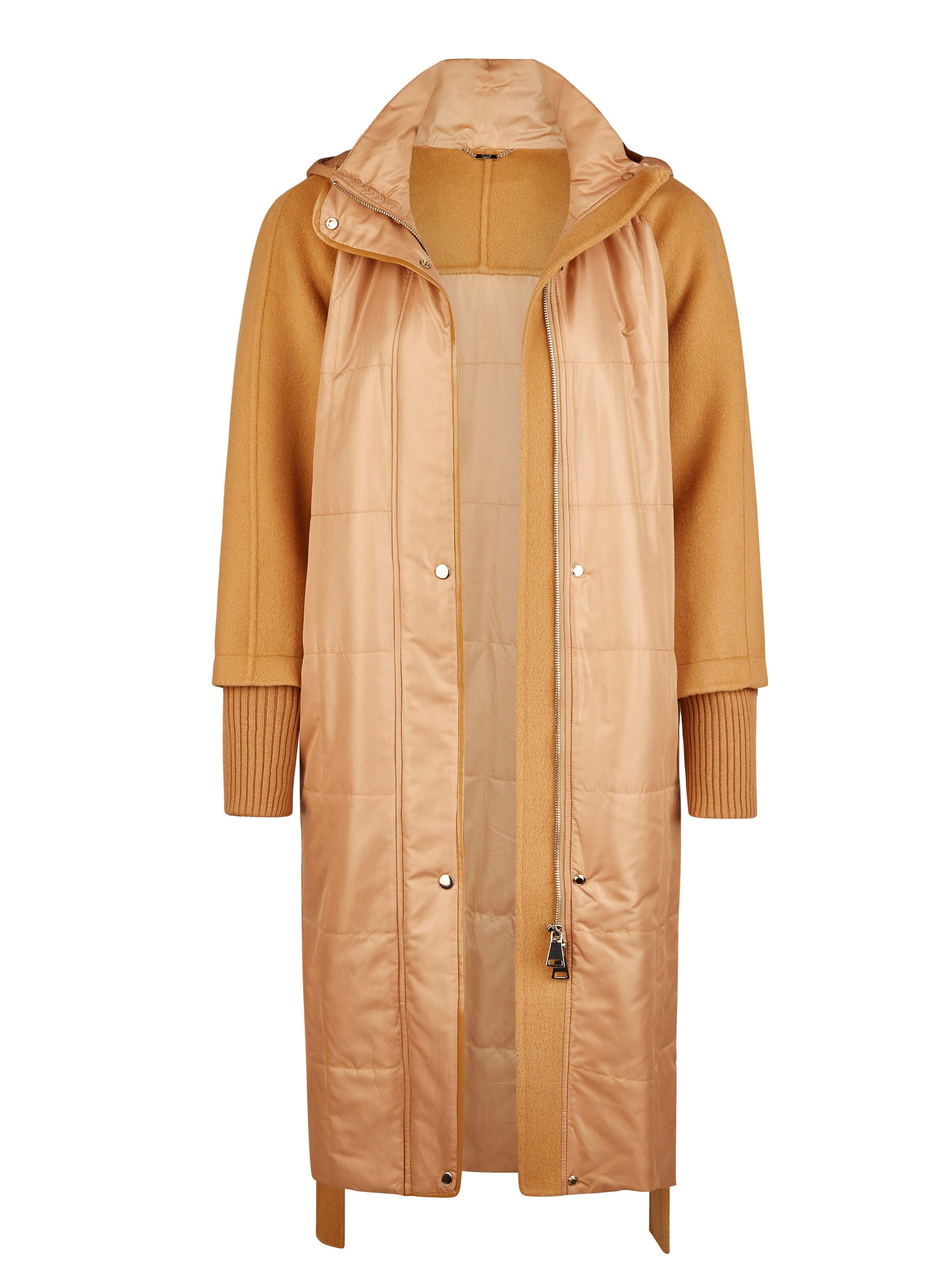 Funk since 1776 Between-Seasons Coat in Beige: front