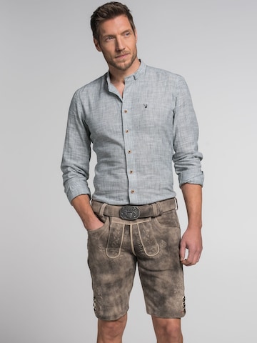 Coupe slim Pantalon 'Alex' SPIETH & WENSKY en gris